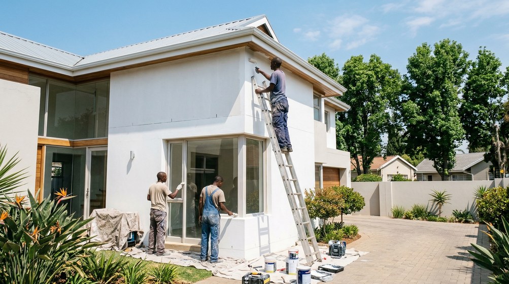 Professional painters working in Mossel Bay, Cape Town Garden Route